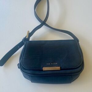 Ted Baker Bagira Leather Curved Baguette Crossbody Bag Bloomingdales $150